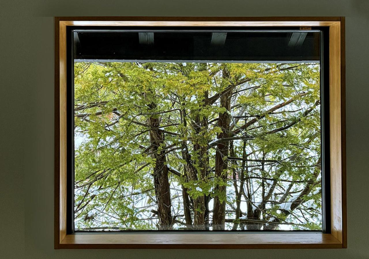 白馬の黒馬　Darkhorse @Hakuba Hotel Buitenkant foto